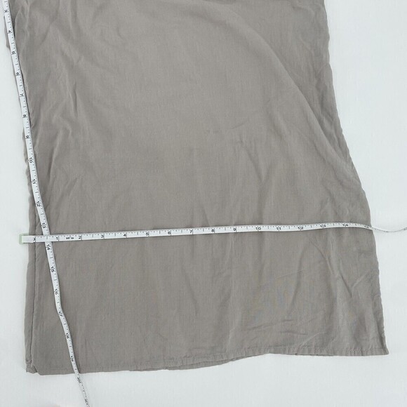 Wilfred Artizia XS La Boheme Gray Elastic Waist Pull On Wide Leg Crop Pants - Picture 7 of 13